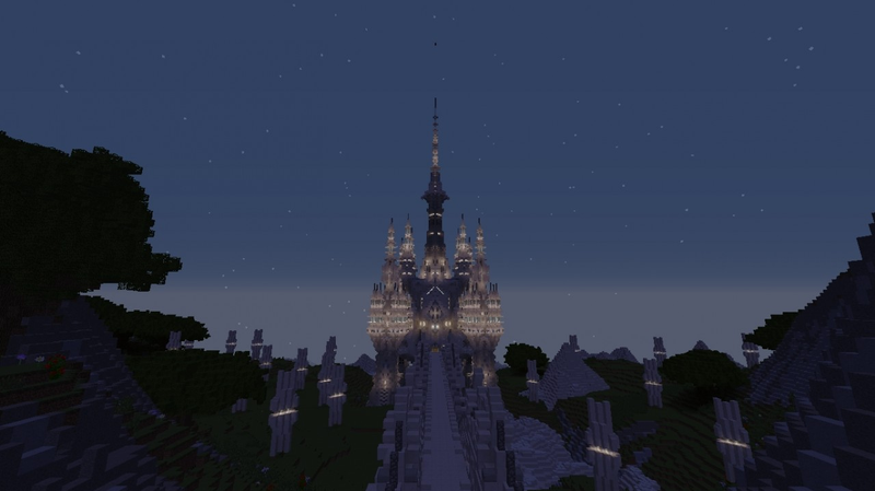 Illustration for article titled Spectacular Builds From Minecraft's "Floating Island" Contest